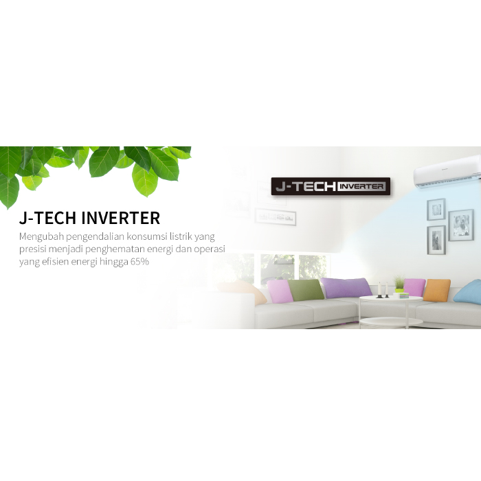 Sharp AC Inverter Wall Mounted Split 2 PK - AH-X18ZY